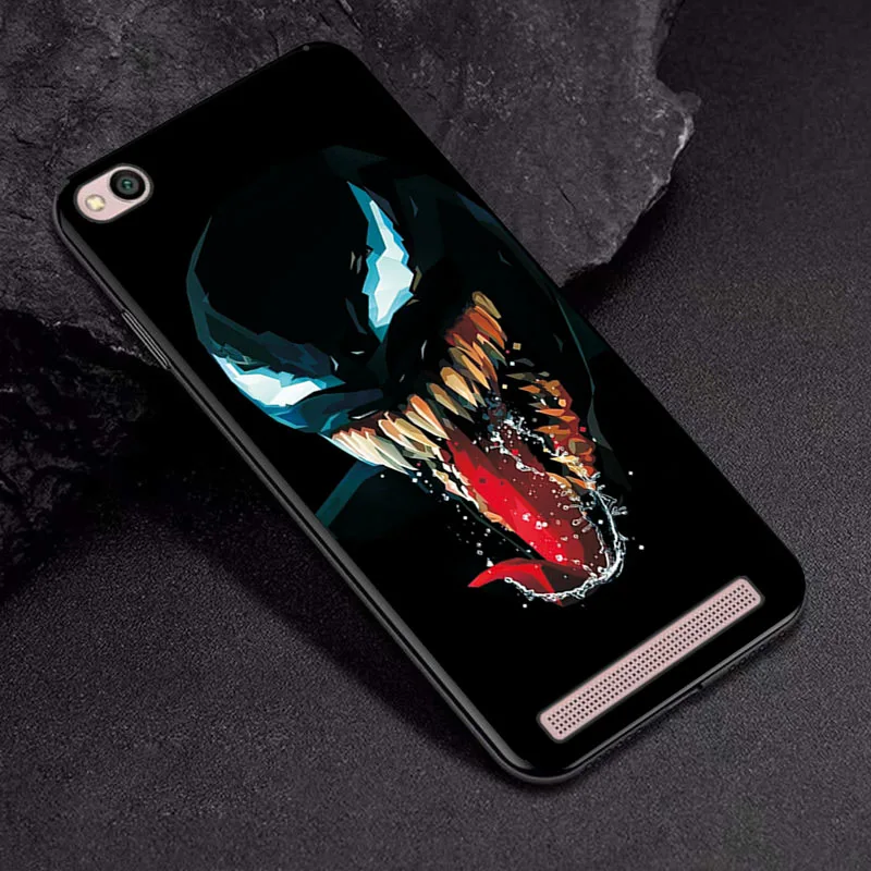 TPUBLK524 Чехлы для телефонов Xiaomi Redmi 5A 6A 7A 8A чехол Venom Joker черный чехол ТПУ для Xiaomi Redmi Note 7 бампер Redmi 5 7 8 6 Pro - Цвет: TPUBLK524