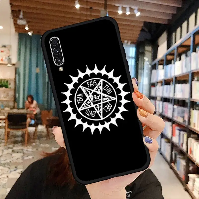 

Butler Contract Totem Fitted anime Phone Case For Samsung galaxy A S note 10 7 8 9 20 30 31 40 50 51 70 71 21 s ultra plus