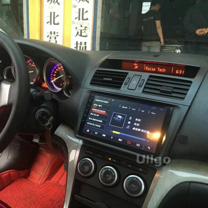 9 дюймов Восьмиядерный Android автомобильный головный блок для Mazda 6 2008 2012 Авторадио