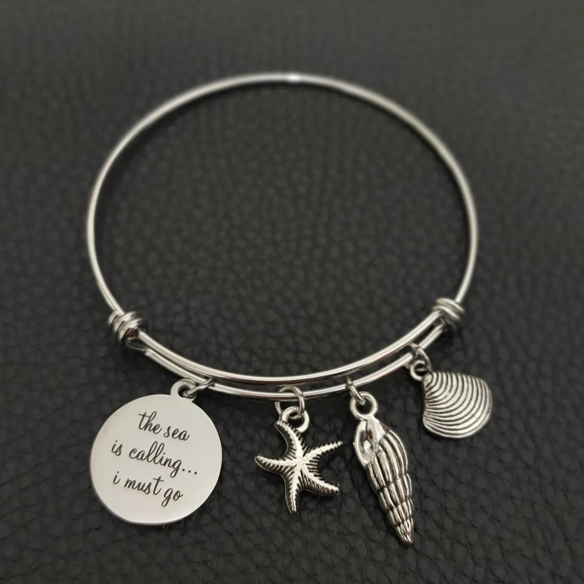 2 5 дюймов Морская мечта я должен пройти расширяемый проволочный браслет звезда