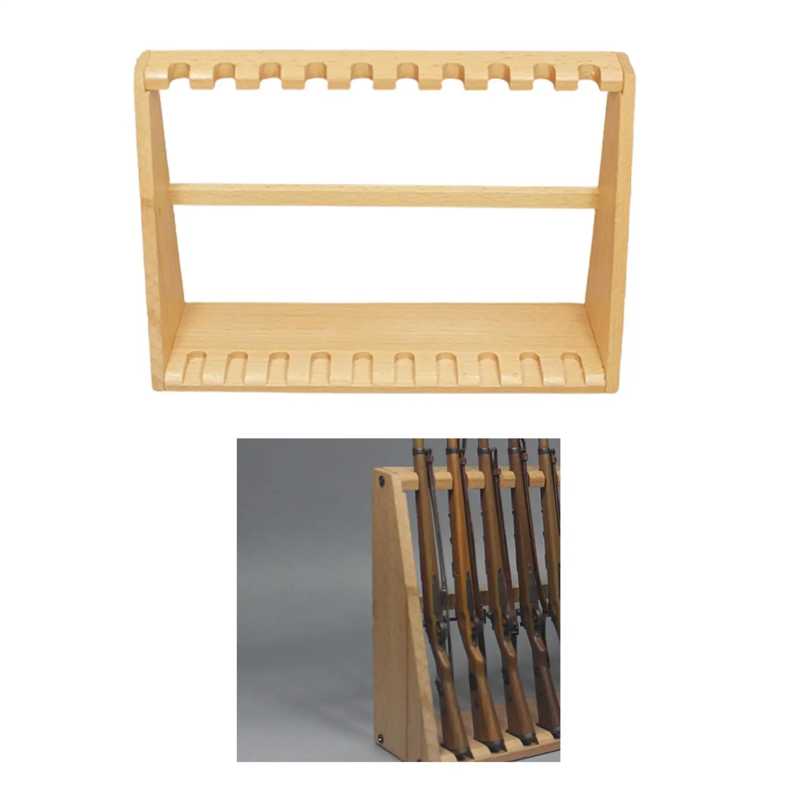 

Exquisite 1:6 Rifle Rack Base DIY Assembly fit for 12" Solider Action Figure