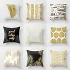 Декоративная подушка для кровати и спинки гостиной, Современная Подушка с геометрическим рисунком, диванная плюшевая подушка, наволочка для дома, 45x45 см, кошка