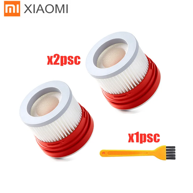 Filter2 Замена HEPA фильтр роликовая щетка комплект для XIAOMI Dreame V9 портативные беспроводные Запчасти для пылесоса аксессуары - Цвет: Filter2