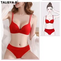 talisya o sexy underwear for women bra lingerie set seamless push up panties bralette wire free dropshipping new hot 2021