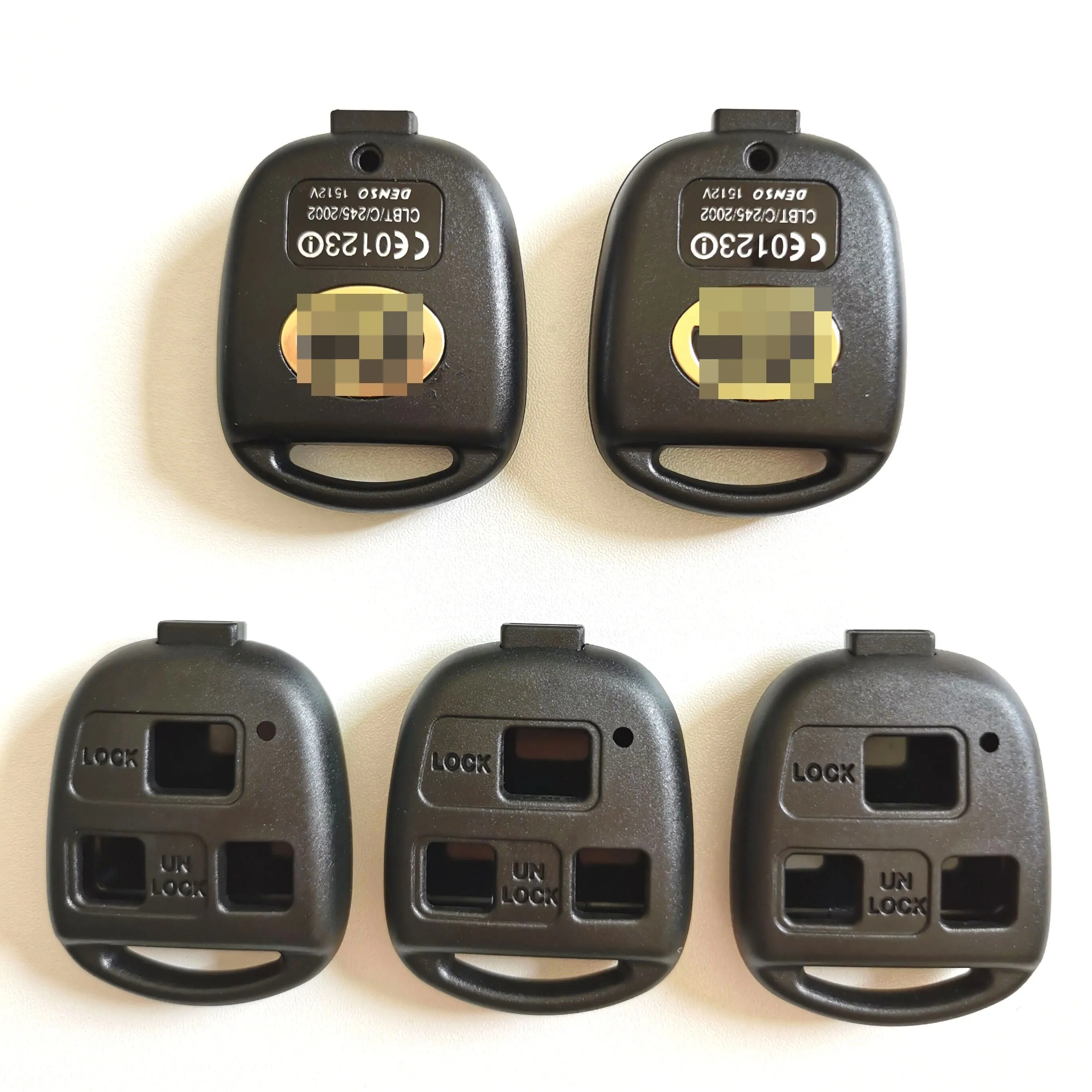 Чехол для автомобильного ключа с дистанционным управлением 3 кнопки без Lexus RX300