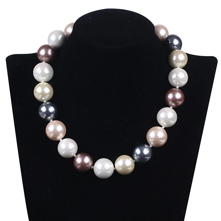 

18mm shell beads necklace chain necklaces for girls