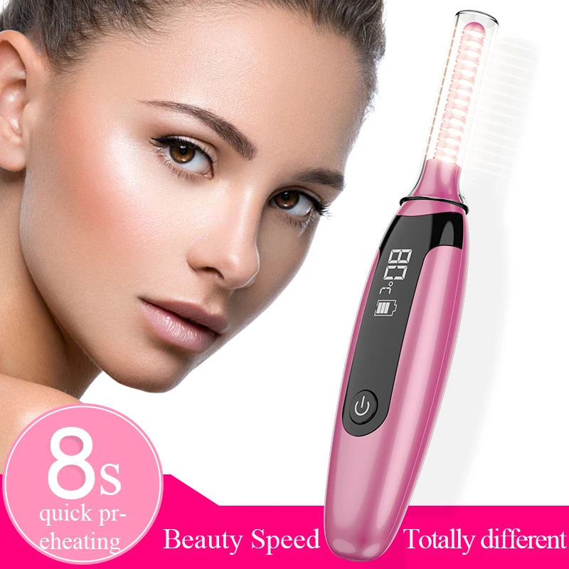 Экран дисплей бигуди для ресниц Мини нагрев накладные ресницы инструмент