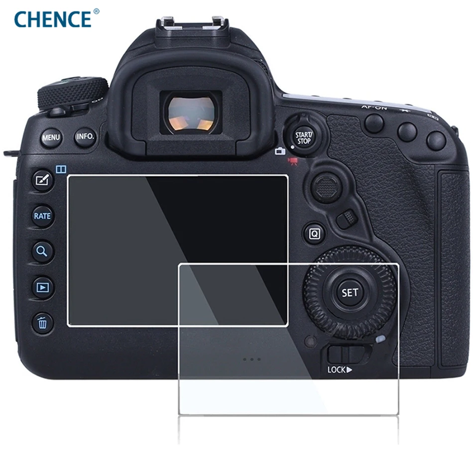 Камера ЖК экран протектор Оптическое стекло Крышка для Canon EOS 6D 60D 550D 600D 650D 700D 750D 800D