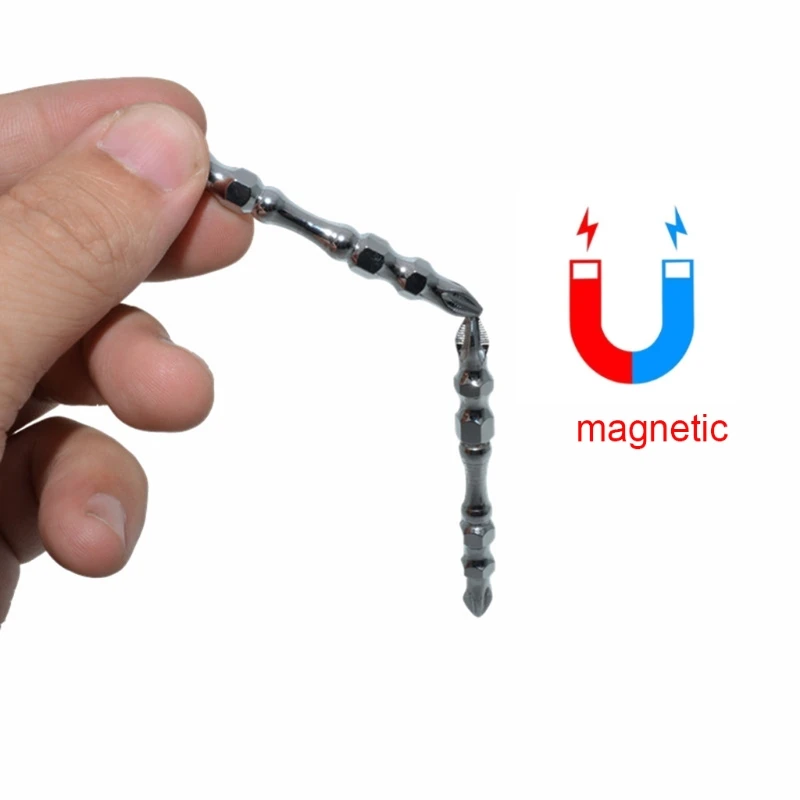 

10pcs 65mm Screwdriver Bit Set Phillips Double Head PH2 Magnetic Bits 1/4'' Hex Shank for Electric Screw Driver