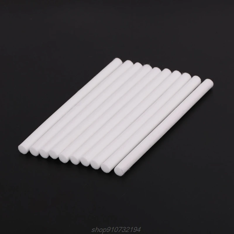 10pcs 8*130mm Humidifiers Filters Cotton Swab for USB Air Ultrasonic Humidifier O30 20 Dropshipping