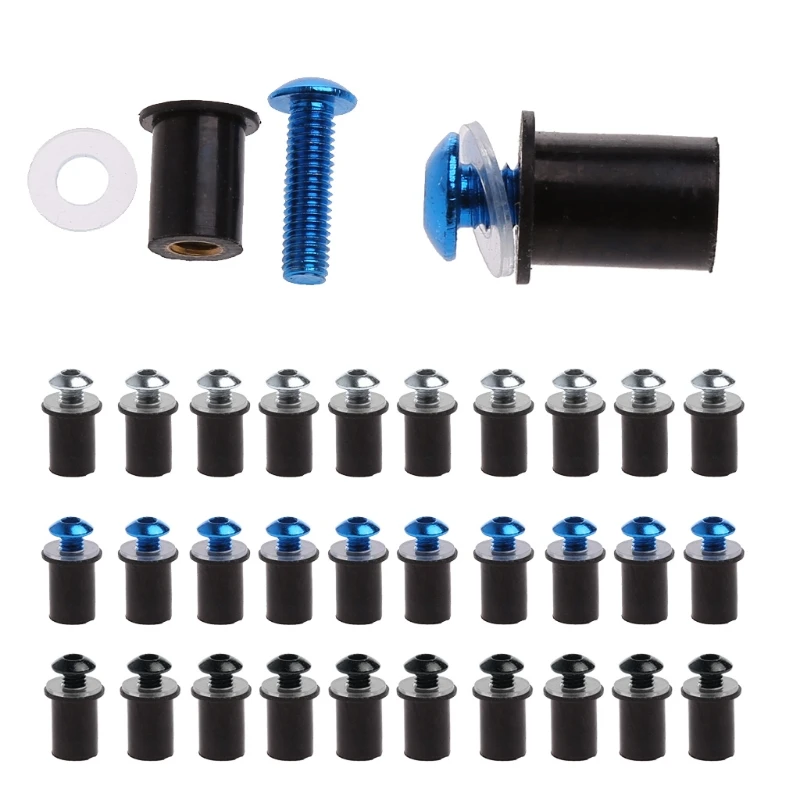 1 комплект/10 шт. универсальные болты для лобового стекла автомобиля винты Honda Suzuki