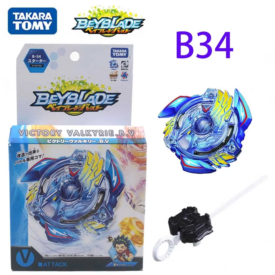 TakaraTomy bayblade Burst GT B-150 Union Warrior. Поворотный взрывоопасных игрушечный гироскоп волчки бейблэйд-B150 B149 B148 B147 B146 B145 B144 B89 - Цвет: B34