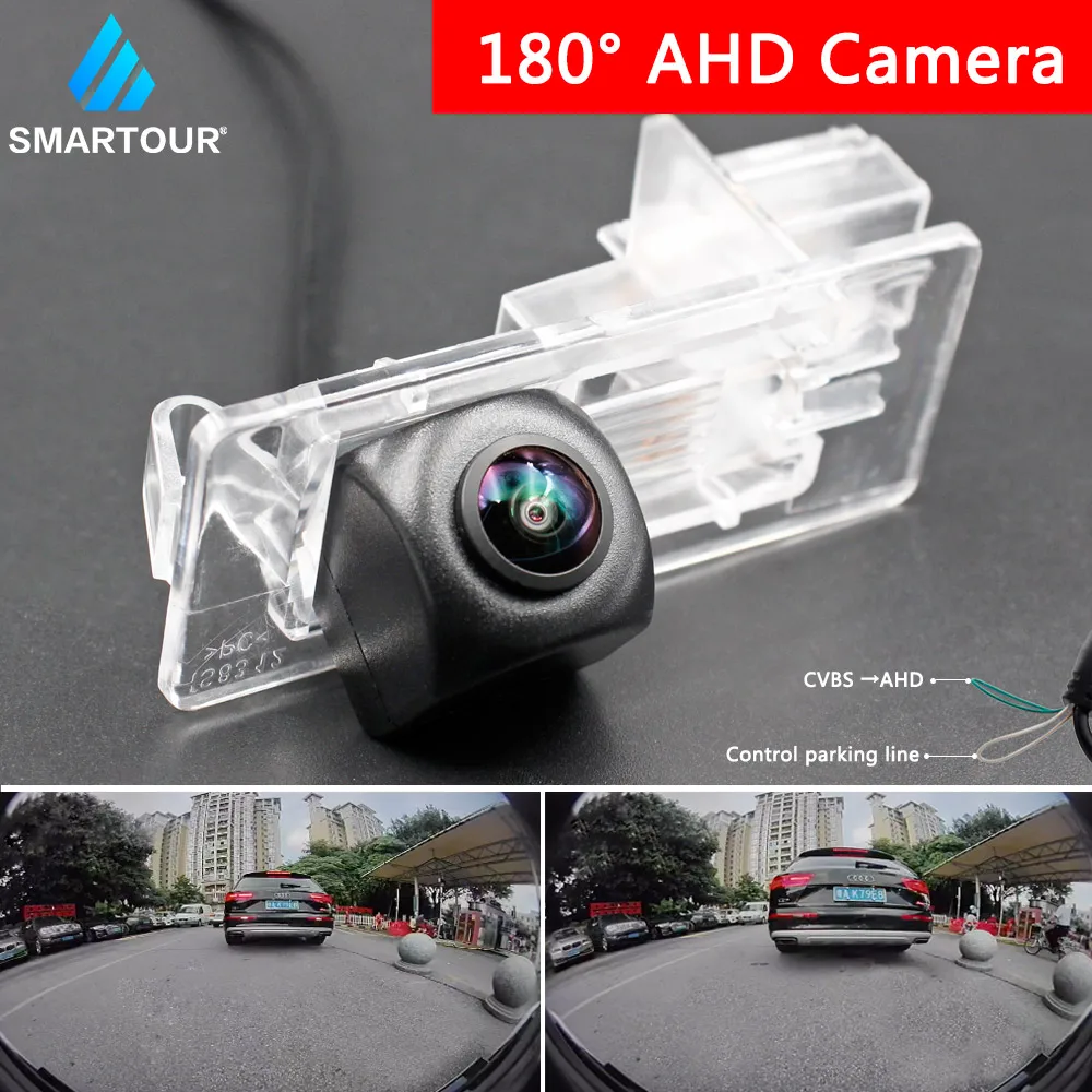 

Smartour AHD 180° Car Rear View Camera For Renault Modus Grand Scenic Lodgy Captur Duster Latitude Fluence Symbol Megane 3 Clio