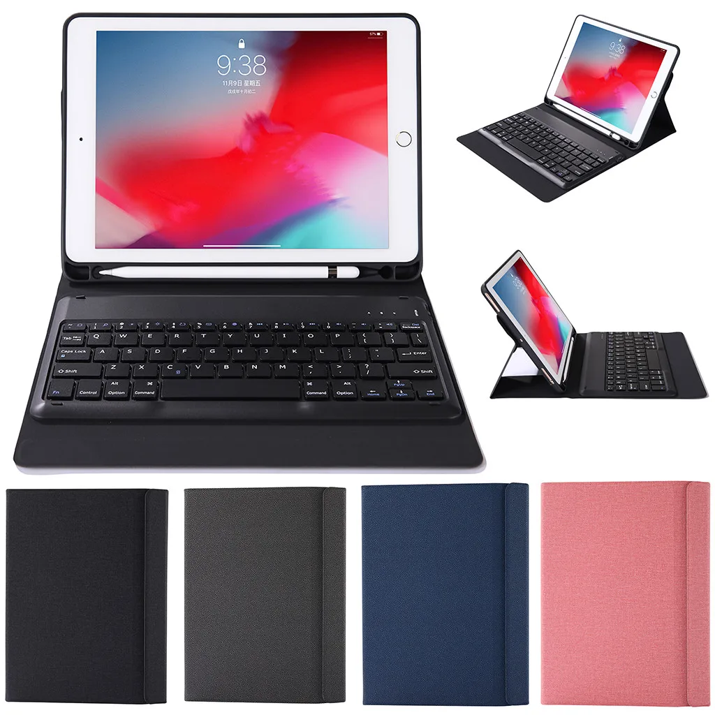 Для Ipad Pro и iPad Air 10 5 дюймов Беспроводная Bluetooth клавиатура ультра тонкий с слот для