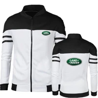 land rover 2021 new mens fashion zipper jacket spring autumn high quality casual wool zipper slim mens jacket