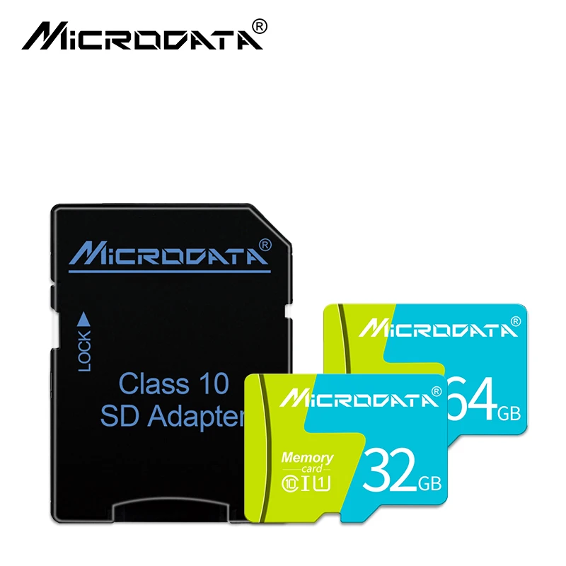 Новейшая брендовая карта памяти класса 10 64 ГБ Micro SD карты 32 16 8 Мини TF Microsd