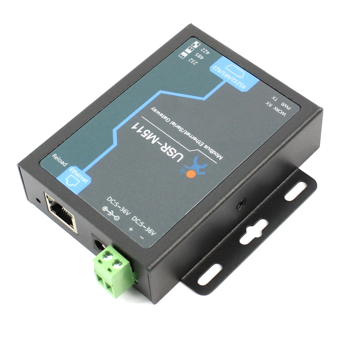 Женский шлюз Ethernet Modbus последовательный в поддерживает RTU/асци TCP Slave/Master |