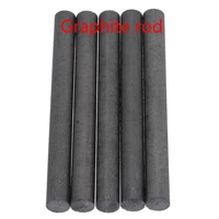 20 mm diameter 100 mm long high purity 99 99 black graphite rod graphite electrode cylinder rod for industrial tools