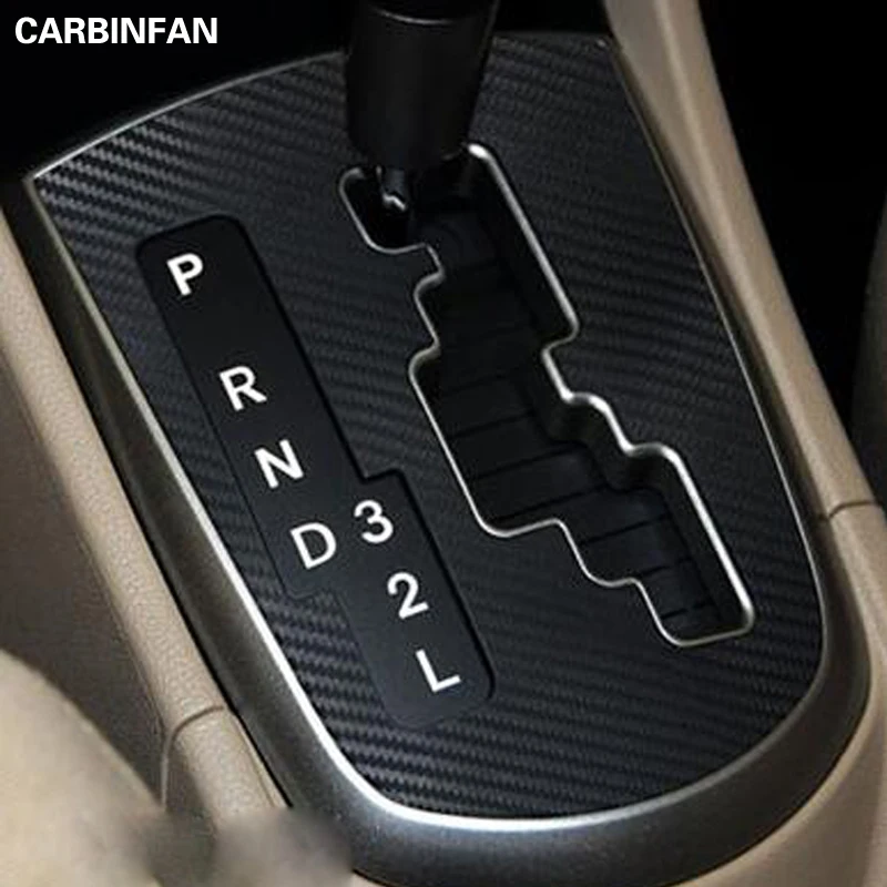 Стайлинг автомобиля аксессуары из углеродного волокна Защитная панель для