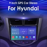 for hyundai solaris accent verna i25 car gps multimidia player ips android with gps navigation radio video car stereo wifi obd2