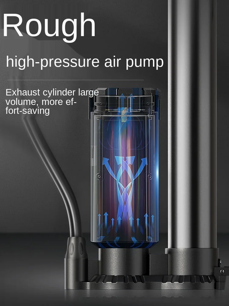 

Bicycle Tire Pump Electric Battery Motorcycle Household Multi-Functional Charging Cylinder High Pressure Portable Gas Pipe