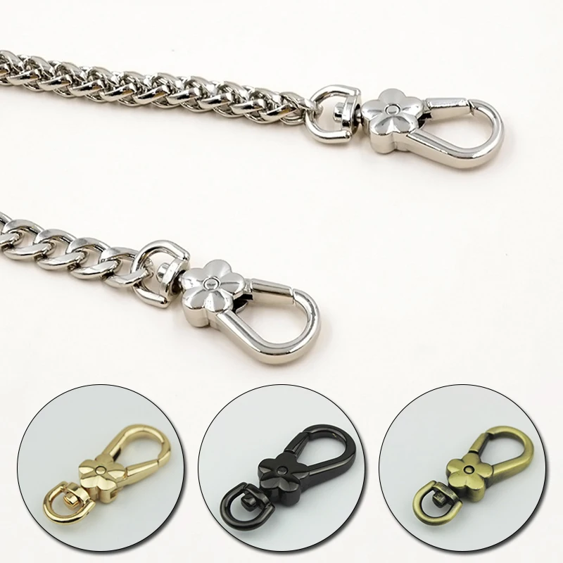 2 шт сумки аксессуары застежки ручки цветок Омаров металлические вертлюжные