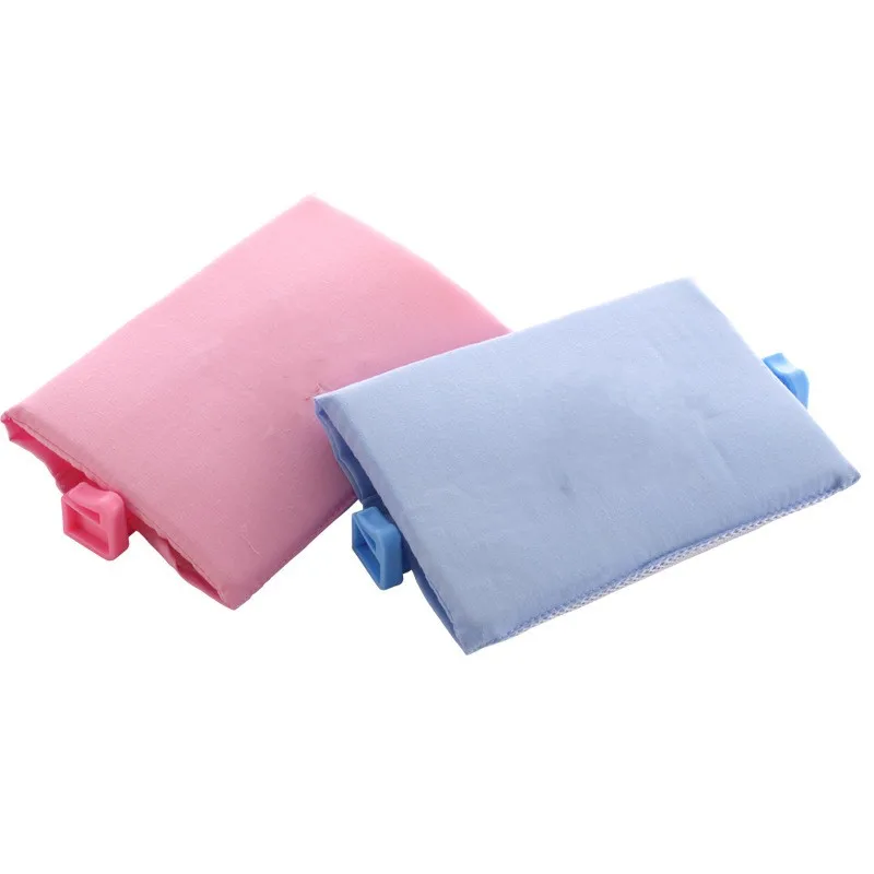 Розовая/синяя сетка для купания новорожденного ребенка Регулируемая