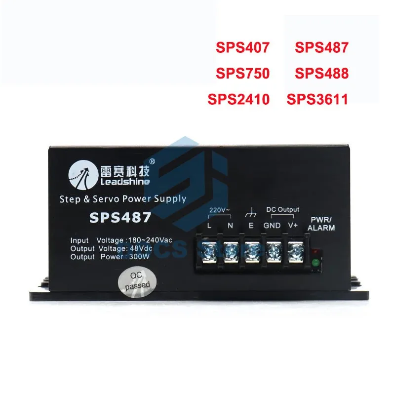 Leadshine Step и серво-переключатель источник питания SPS407 SPS487 SPS705 мощный выход перегрузки DC 40V7A 28V7A 75V5A