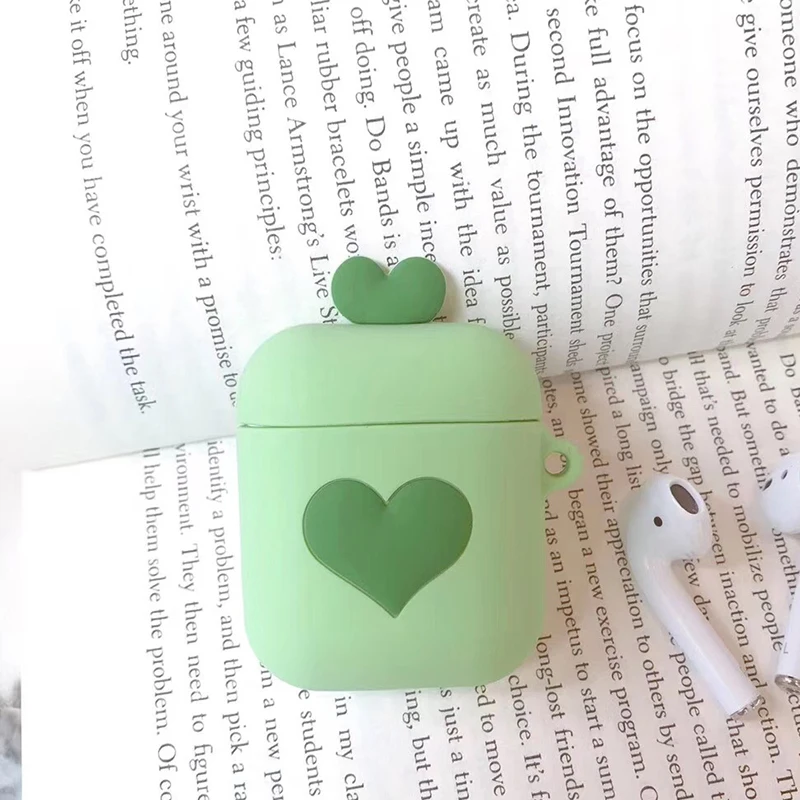 Мультяшные беспроводные bluetooth наушники чехол для Apple AirPods силиконовый чехол для наушников на Airpods 2 чехол защитный чехол Роскошный - Цвет: AirPods case  51