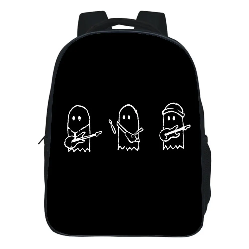 

Julie And The Phantoms School Bag 3D Sunset Curve Band Printing Fashion Campus Student Backpack Boy Girl Small Bookbag