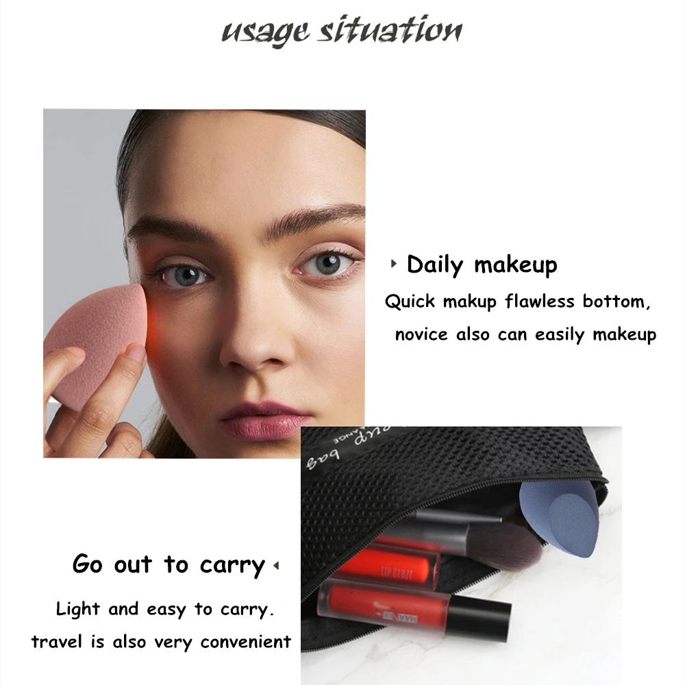 5 шт. набор губки для макияжа