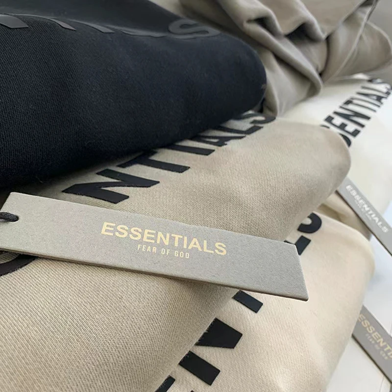 

2021 New Hoodies Sweatshirts 100% 1:1 Fog Essentials Kanye West Jerry Lorenzo Loose Ovesized Hoodies Hip Hop Cotton Sweatshirts
