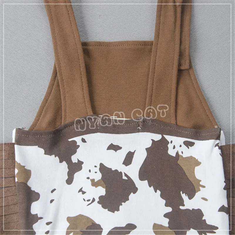 Летний костюм ковбоя для маленьких мальчиков Детский комбинезон младенцев