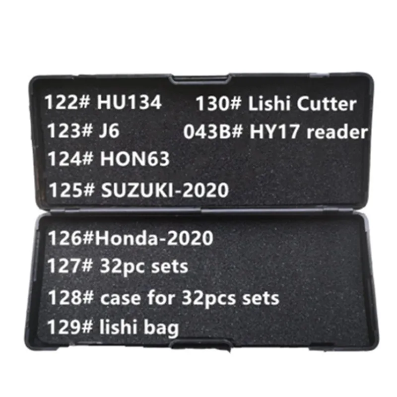 Слесарные инструменты Lishi 2 в 1 TOY2014 TOY40 TOY48 TOY43 TOY38R HU162T8 VA6 VA2T VAC102 WT47T YH35R reader |
