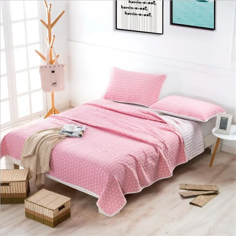 Трехъярусное летнее крутое одеяло Сетчатое полотенце со звездами