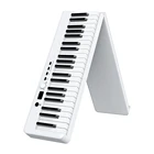 Складное пианино с 88 клавишами, многофункциональное цифровое пианино, портативная электронная клавиатура, пианино для пианино, студенческий музыкальный инструмент