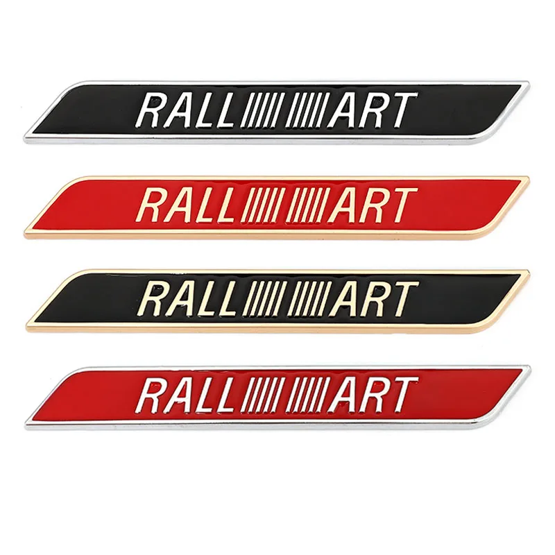 Автомобильные наклейки Ralliart Logo Badge Decal для Mitsubishi Lancer 10 3 9 EX Outlander ASX L200 Competition Pajero