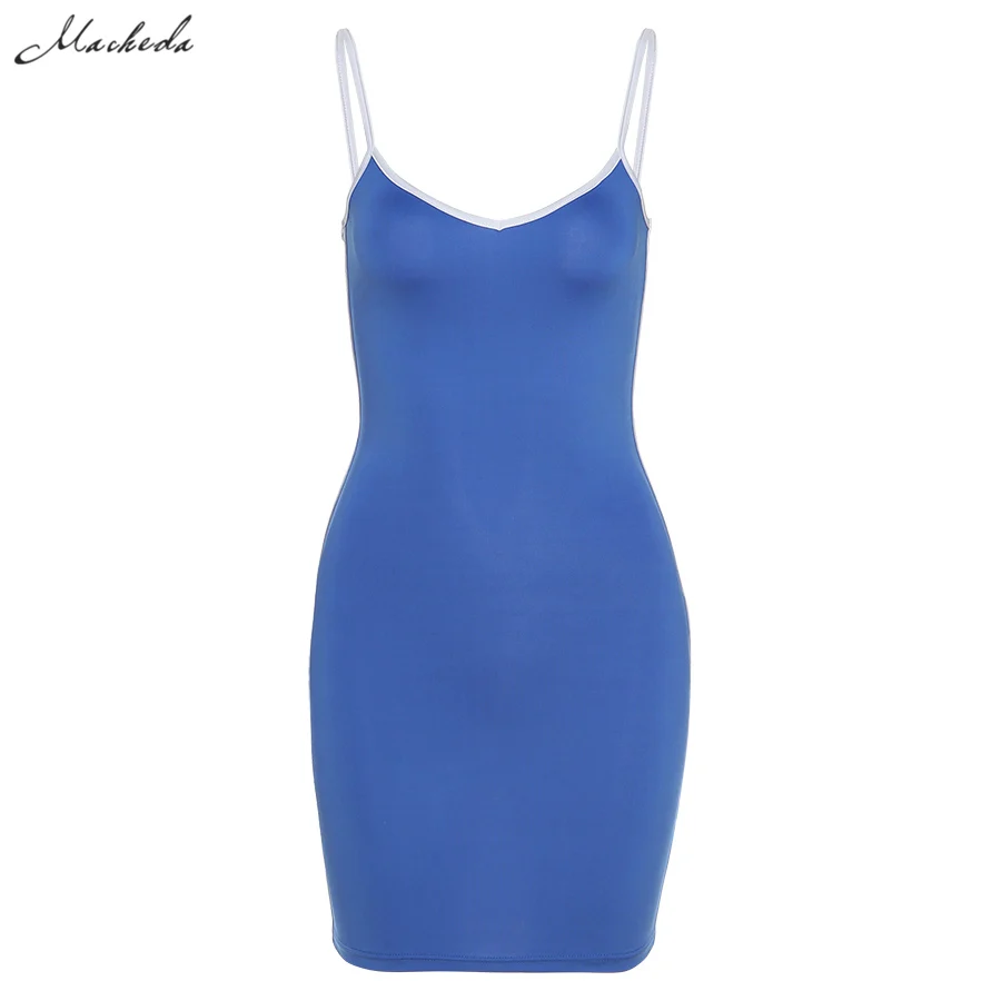 

Summer Sexy Slim Sling Dress Women Knitting Sleeveless Clothing Lady Bodycon Fashion Stripe Mini Dresses 2021 New