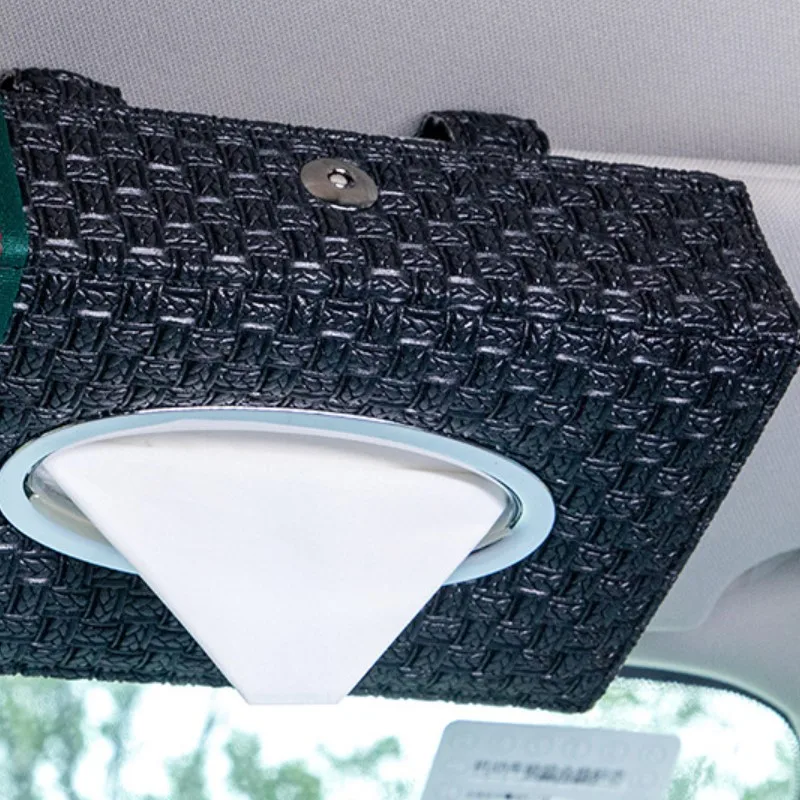 Тканый тканевый держатель для салфеток из микрофибры автомобильного сиденья или