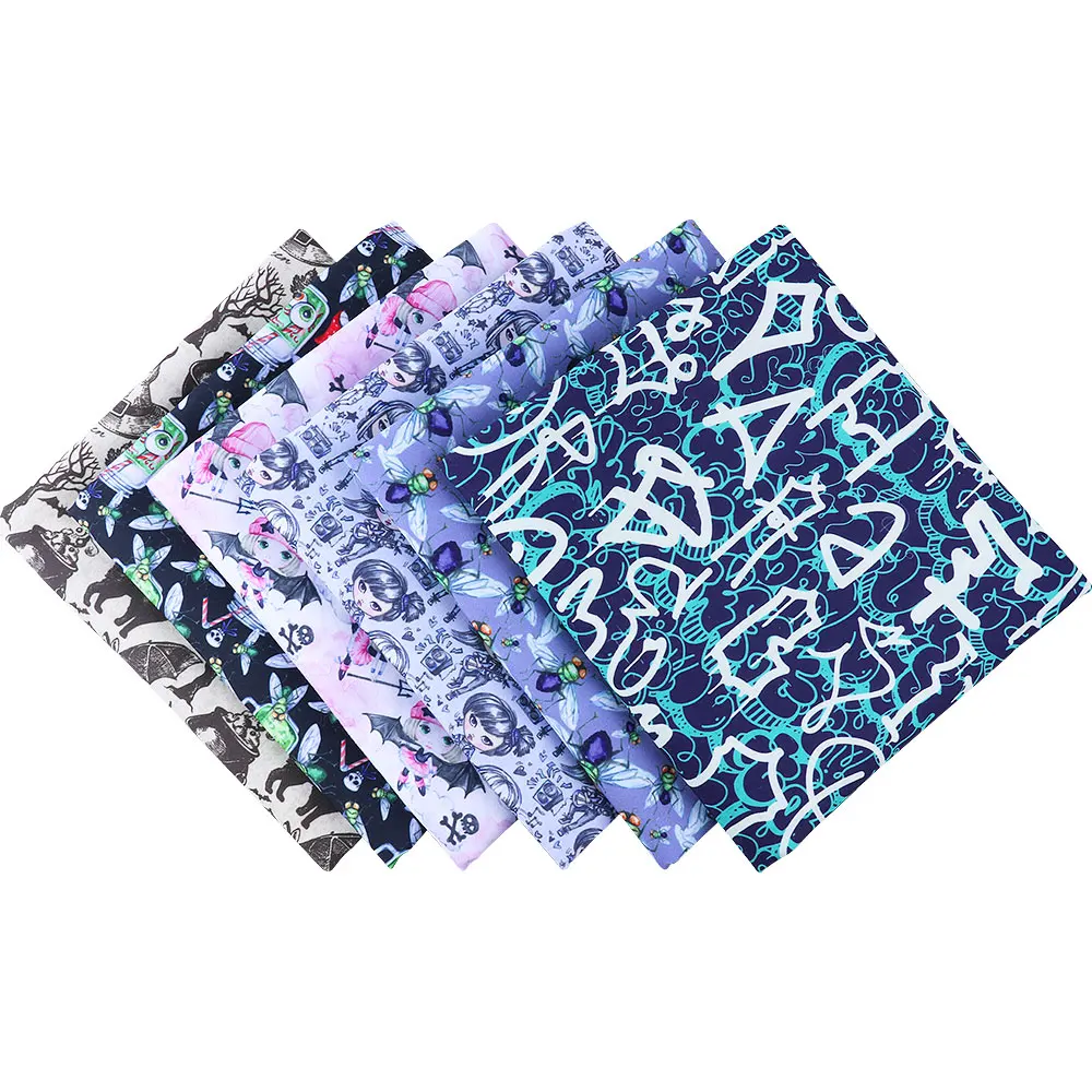 50*140 см ткань из полиэстера и хлопка с рисунком для детей домашний текстиль шитья