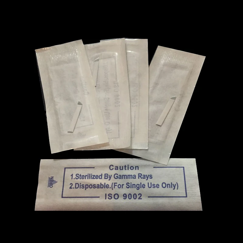 

Newest Permanent Makeup Pen 100pcs Nano Blades7pin/9pin/11pin/12pin/14pin Eyeborw Microblading Needles Aghi Microblading Shading
