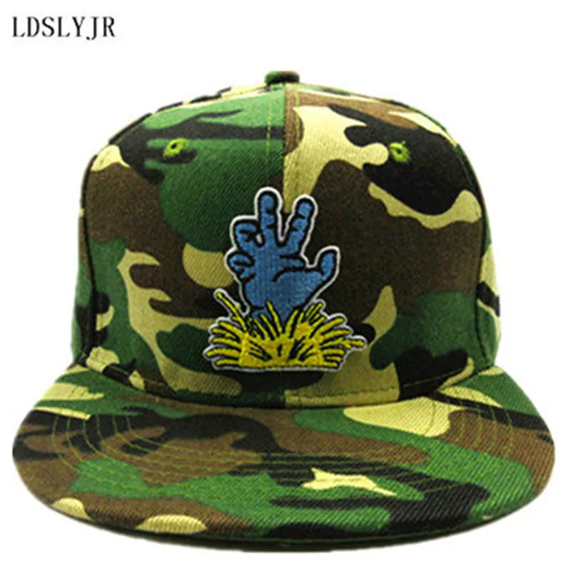 Бейсболка с ручной вышивкой demon Кепка в стиле хип хоп регулируемые Снэпбэк кепки