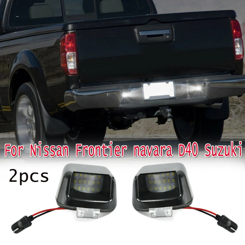 Для Nissan Frontier Xterra Equator 2009 2012 белый светодиодный светильник Ной знак 2x|Сигнальная