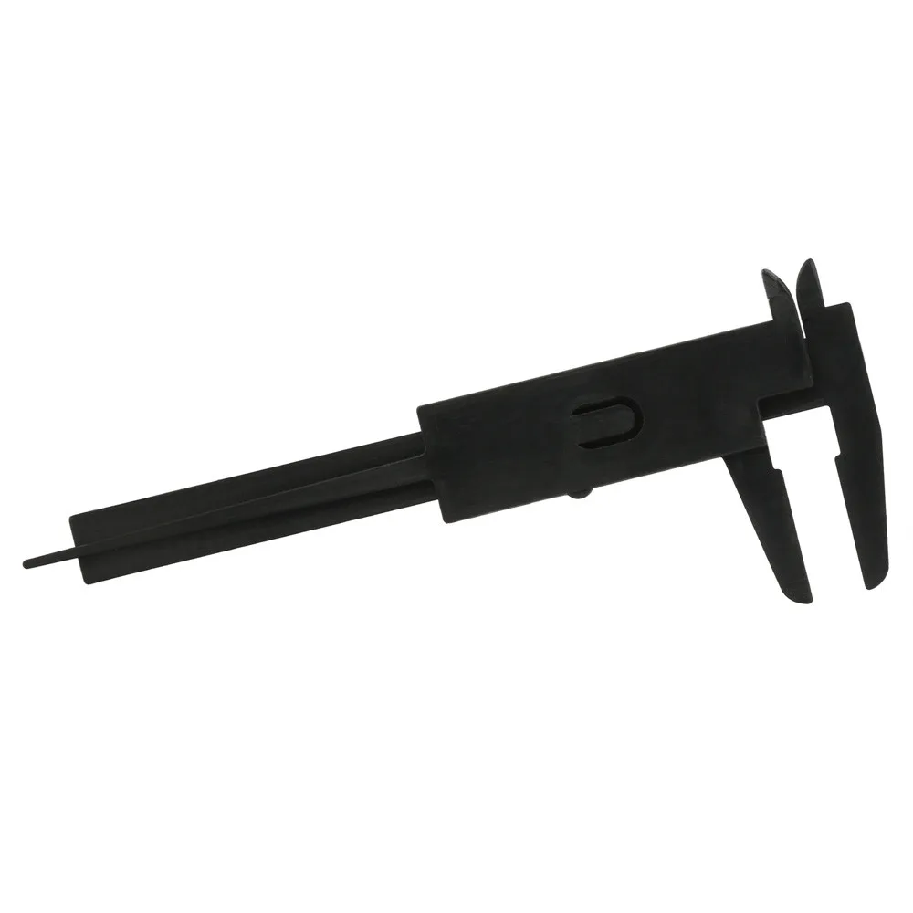 Портативный 80 мм пластиковый измерительный штангенциркуль для бровей микро