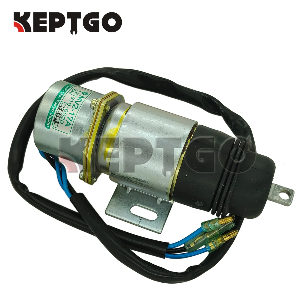 

Оригинальный электромагнитный клапан MV2-17A 181910-0520 1-81910-0520 для ISUZU 4JG1 4JG2 6BG1 6BB1 4J62 4J61 24V