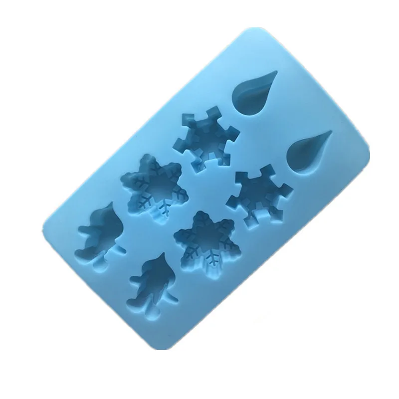 8 формами Рождественская серия силиконовая форма для выпечки прессформы