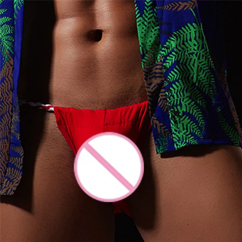 Сексуальное нижнее белье сексуальные трусики модные мужские хлопковые трусы с