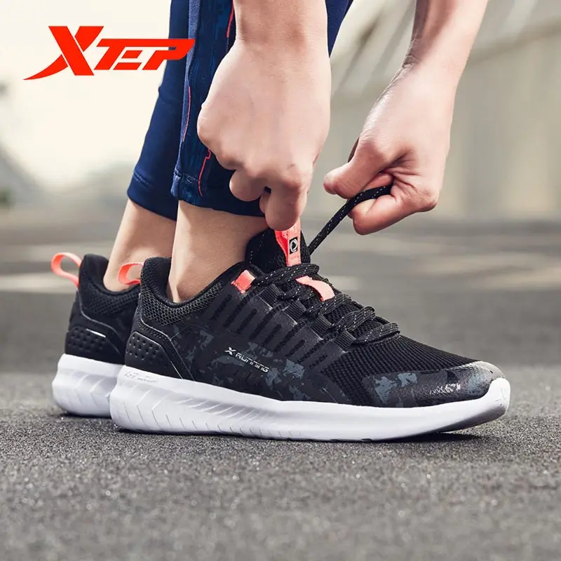 

Xtep Women's Running Shoes Shock-resistant Casual Shoes Sports Shoes Mesh Shoes Comfortable Running Shoes 880118110072