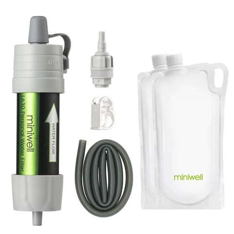 L630 персональное оборудование для кемпинга соломенный фильтр для воды оборудование для выживания для питьевой воды