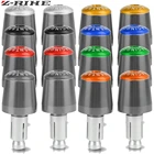 Для HONDA CBR600F F4 CBR929RR CBR954RR CB1000 ST1100 сбалансированный штекер для Руля Мотоцикла ползунок ручка торцевые весы ручки